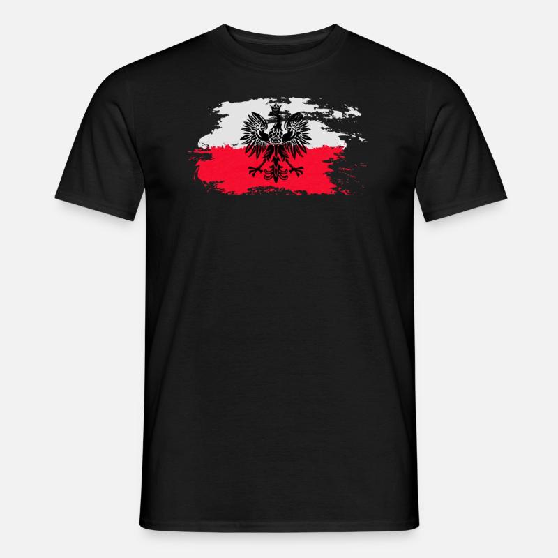 Poland Eagle - Men’s T-shirt - black