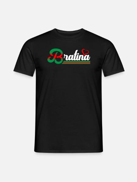 Bratina Bratan Russland - Männer T-Shirt - Schwarz