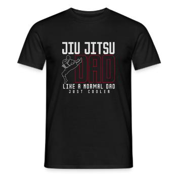 Arts martiaux Jiu Jitsu - T-shirt homme - noir - Devant - AI Model Male 178 light (178cm)