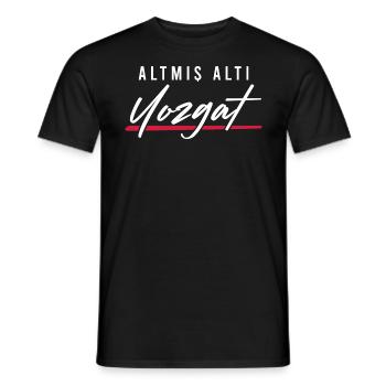 Yozgat 66 Türkei Turkiye Geschenk Urlaub TR Türk - Männer T-Shirt - Schwarz - Vorne - AI Model Male 178 light (178cm)
