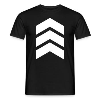 Enseignant en éducation spécialisée de sensibilisation au syndrome de Down - T-shirt homme - noir - Devant - AI Model Male 178 light (178cm)