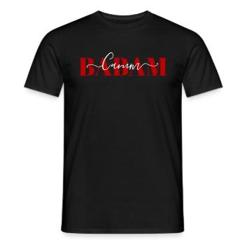 BABA CANIM BABAM BABALAR GÜNÜ HEDIYESI DOGUM GÜNÜ - Männer T-Shirt - Schwarz - Vorne - AI Model Male 178 light (178cm)