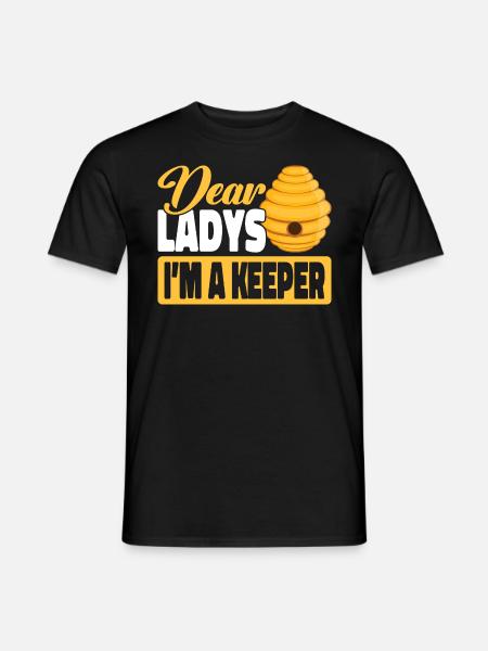 Beekeepers Bees Honey bees Beekeeping - Men's T-Shirt - black