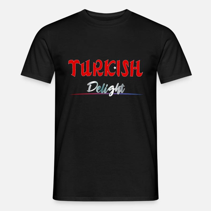Turkish Delight - Männer T-Shirt - Schwarz