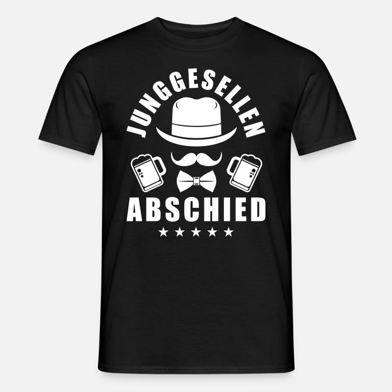 Junggesellen Abschied Lustig - Männer T-Shirt - Schwarz