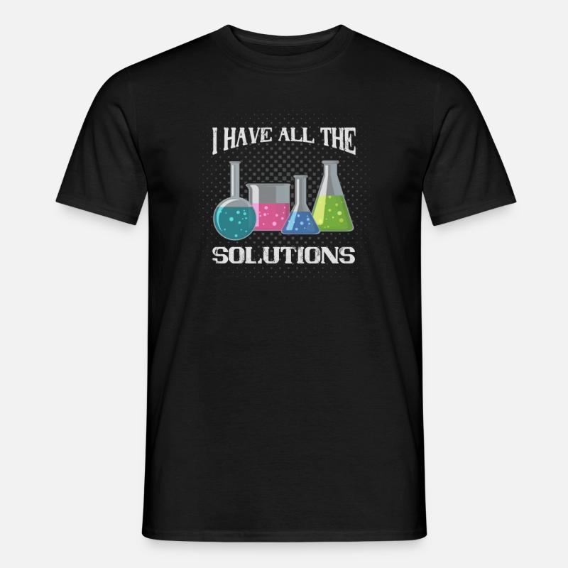 Nerd Science Geek - Männer T-Shirt - Schwarz