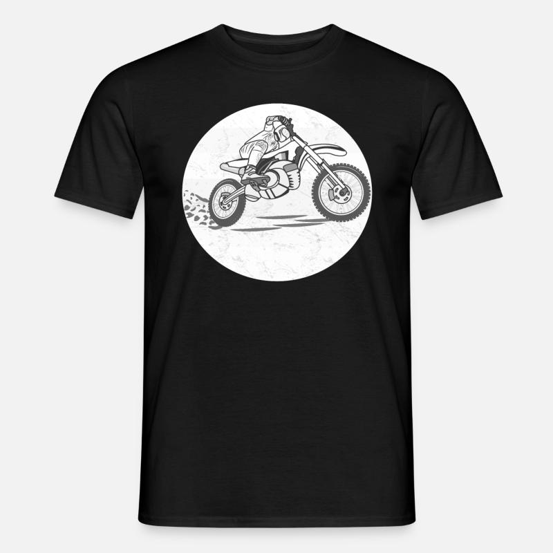 MOTOCROOS SW - Männer T-Shirt - Schwarz