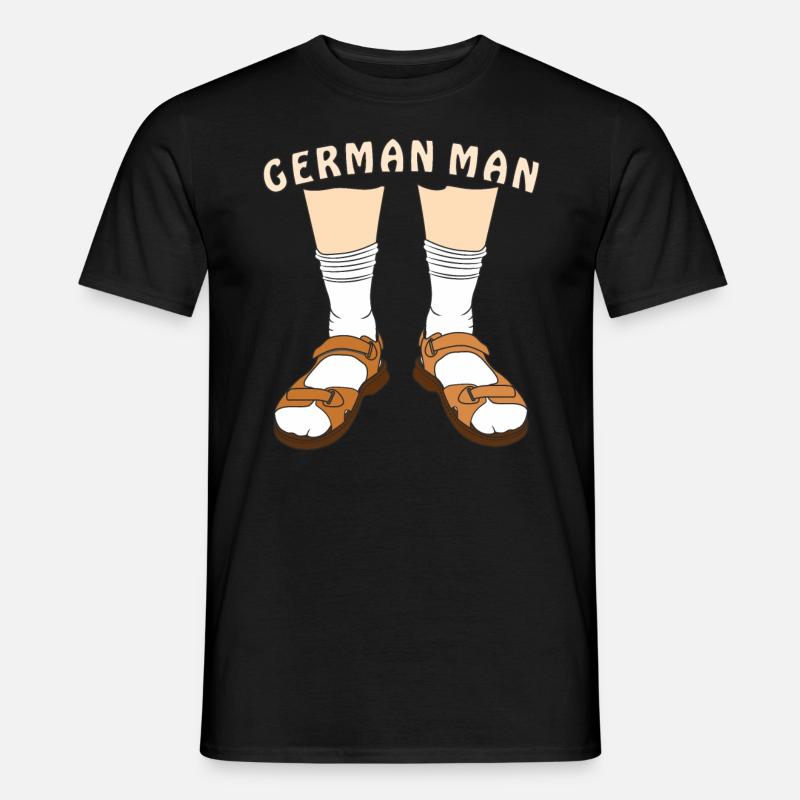 TYSK MAND - Mænd T-shirt - sort