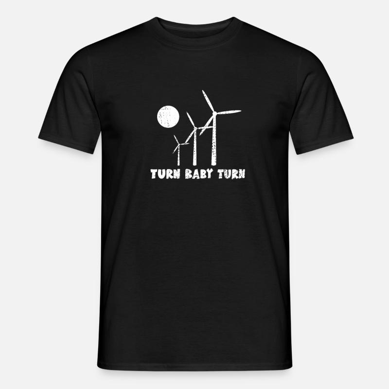 Éoliens éoliens éoliens éoliens - T-shirt homme - noir