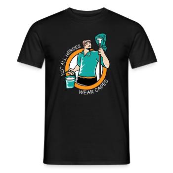 Caretaker Caretaker Craftsman Repair - Men's T-Shirt - black - Front - AI Model Male 178 light (178cm)