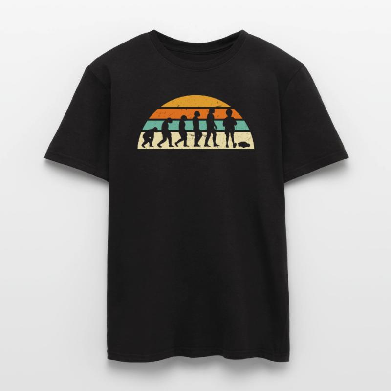 Evolution eines RC-Auto Rennfahrers Männer T-Shirt