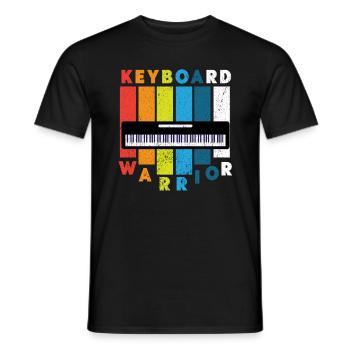 Piano Piano Électrique Piano Piano Debout Piano - T-shirt homme - noir - Devant - AI Model Male 178 light (178cm)