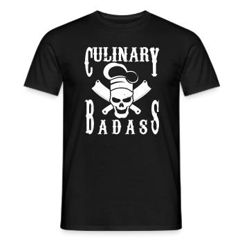 Koch kochen Sternekoch Köchin Gastro Restaurant - Männer T-Shirt - Schwarz - Vorne - AI Model Male 178 light (178cm)