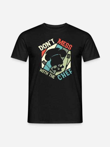 Cook -starred chef Gastro Restaurant - Men's T-Shirt - black