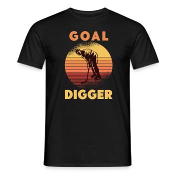 Hockey sur glace Patins Puck Hockey Femmes - T-shirt homme - noir - Devant - AI Model Male 178 light (178cm)