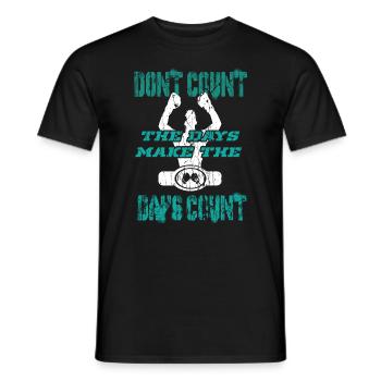 Boxe Boxer Gants de boxe Boxing Club de boxe Club de boxe - T-shirt homme - noir - Devant - AI Model Male 178 light (178cm)