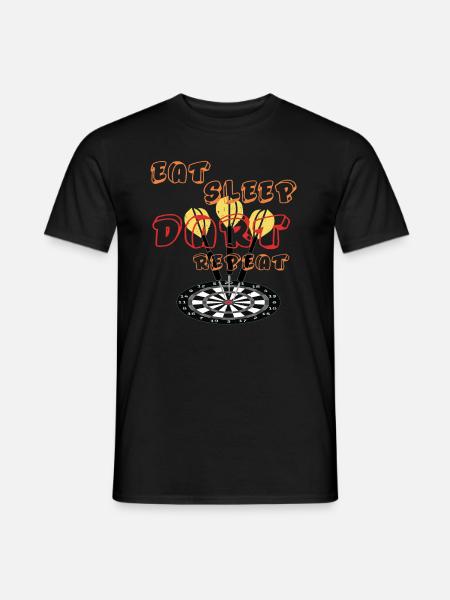 Fléchettes Fléchettes Dartboard Lancer Flèche - T-shirt homme - noir