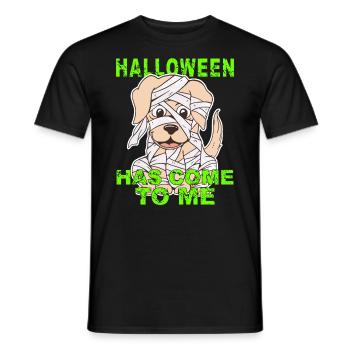 HALLOWEEN EST VENU À MOI - T-shirt homme - noir - Devant - AI Model Male 178 light (178cm)