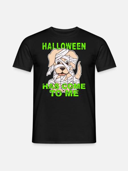 HALLOWEEN HAS COME TO ME - Men's T-Shirt - black
