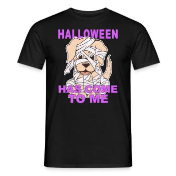 HALLOWEEN EST VENU À MOI - T-shirt homme - noir - Devant - AI Model Male 178 light (178cm)