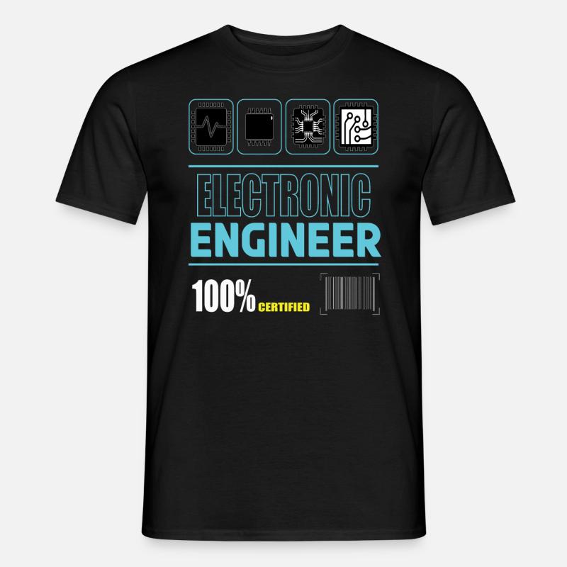 Electrical Engineer Electrical Engineer Electrical Engineering - Men’s T-shirt - black