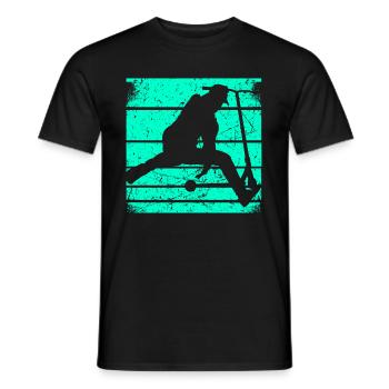 Stunt Scooter pour enfants Stunt Scooter Scooter - T-shirt homme - noir - Devant - AI Model Male 178 light (178cm)