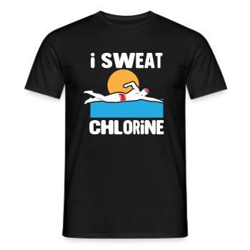 Schwimmer Schwimmen 50 Meter Bahn Brustschwimmen - Männer T-Shirt - Schwarz - Vorne - AI Model Male 178 light (178cm)