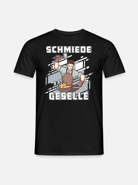 SCHMIEDE GESELLE - Männer T-Shirt - Schwarz
