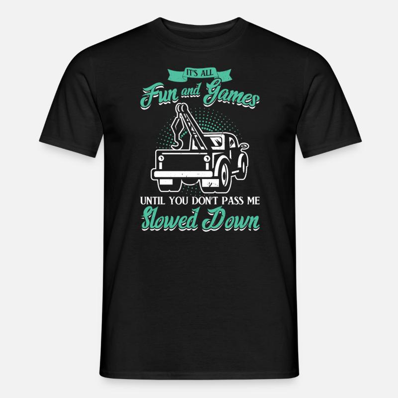Pass Me Slowed Down - Men's T-Shirt - black
