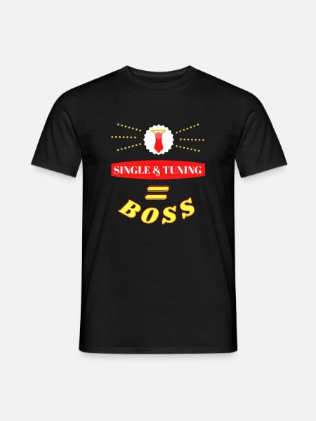 Single & Tuning = Chef - Men's T-Shirt - black