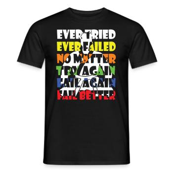 Karate Martial Arts Black Belt Dan Black Belt - Men's T-Shirt - black - Front - AI Model Male 178 light (178cm)
