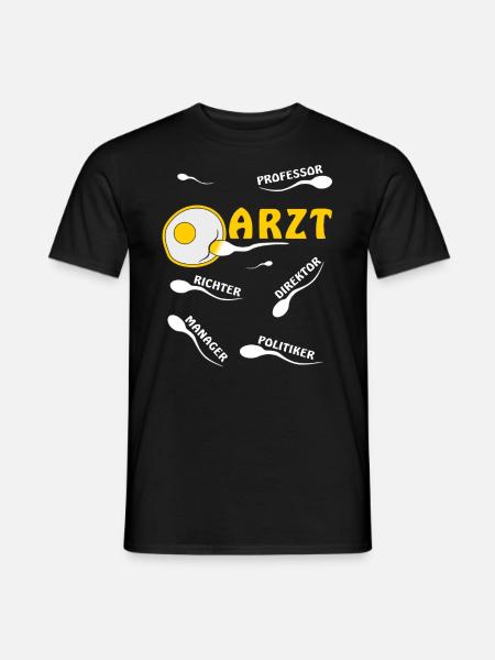 ARZT - Männer T-Shirt - Schwarz