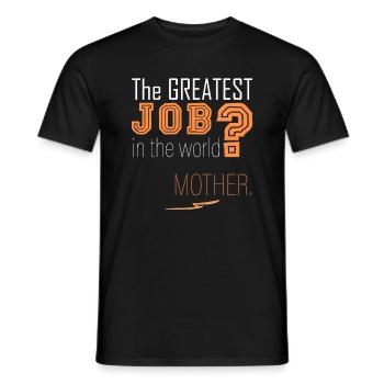 Mama ist die Beste! - Männer T-Shirt - Schwarz - Vorne - AI Model Male 178 light (178cm)