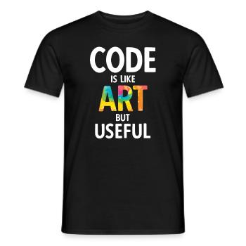 Software Ingenieur Informatiker Programmierer - Männer T-Shirt - Schwarz - Vorne - AI Model Male 178 light (178cm)