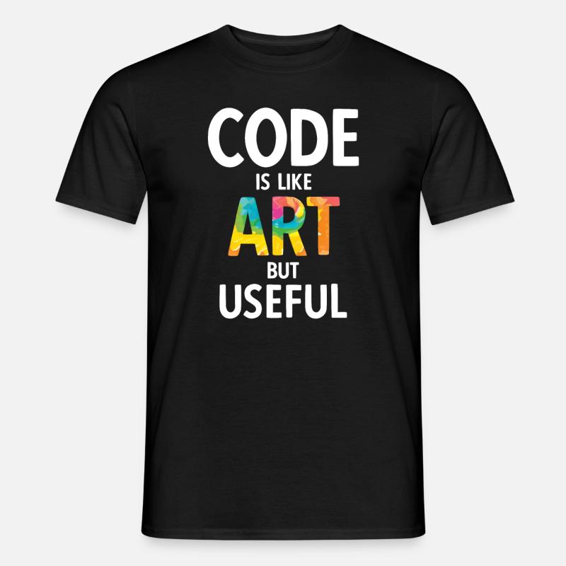 Software Ingenieur Informatiker Programmierer - Männer T-Shirt - Schwarz