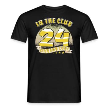 DANS LE CLUB 24 - T-shirt homme - noir - Devant - AI Model Male 178 light (178cm)