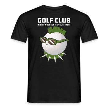GOLF CLUB - T-shirt homme - noir - Devant - AI Model Male 178 light (178cm)