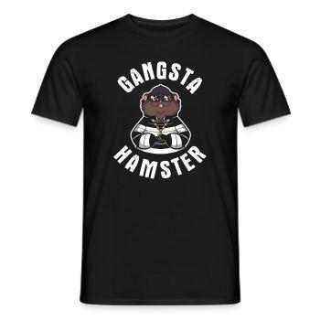 Nagetier Hamster - Männer T-Shirt - Schwarz - Vorne - AI Model Male 178 light (178cm)
