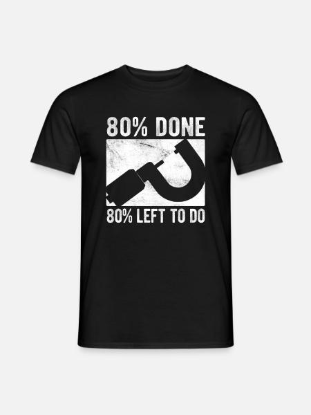Maschinen-Bediener Maschinenführer Machinist - Männer T-Shirt - Schwarz