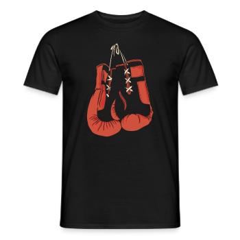 Boxsport Boxing - Männer T-Shirt - Schwarz - Vorne - AI Model Male 178 light (178cm)