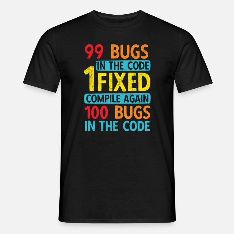 Software Ingenieur Informatiker Programmierer - Männer T-Shirt - Schwarz