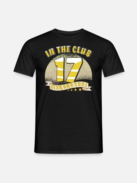 IN THE CLUB 17 - Men's T-Shirt - black