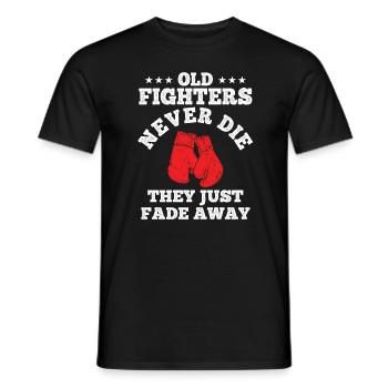 Boxsport Boxing - Männer T-Shirt - Schwarz - Vorne - AI Model Male 178 light (178cm)