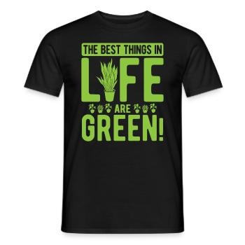 Landschaftsgärtner Hobbygärtner Gärtner - Männer T-Shirt - Schwarz - Vorne - AI Model Male 178 light (178cm)