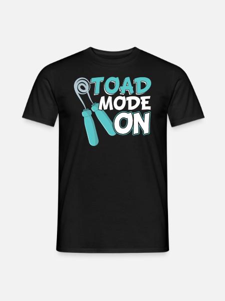 Toad Mode On - Jump Rope - Männer T-Shirt - Schwarz