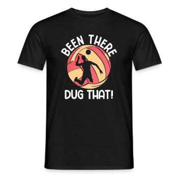 Volleyballer Spruch Für Volleyballspiel Volleyball - Männer T-Shirt - Schwarz - Vorne - AI Model Male 178 light (178cm)