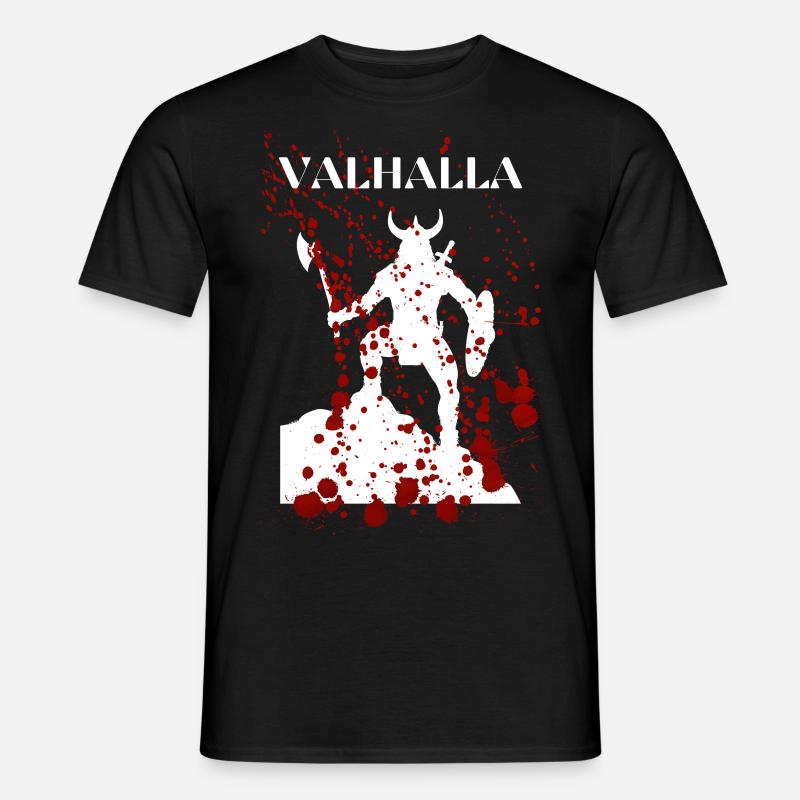 VALHALLA - Männer T-Shirt - Schwarz