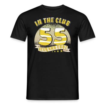 DANS LE CLUB 55 - T-shirt homme - noir - Devant - AI Model Male 178 light (178cm)