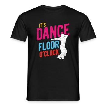 Breakdancing Tanzen für Tänzer - Männer T-Shirt - Schwarz - Vorne - AI Model Male 178 light (178cm)