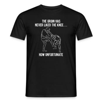 Israelischer Kampfsport Krav Maga - Männer T-Shirt - Schwarz - Vorne - AI Model Male 178 light (178cm)